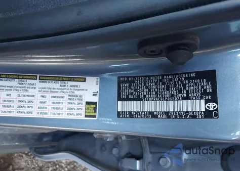 2020 Toyota Corolla L из США, поврежденный, VIN 5YFDPRAE6LP045076